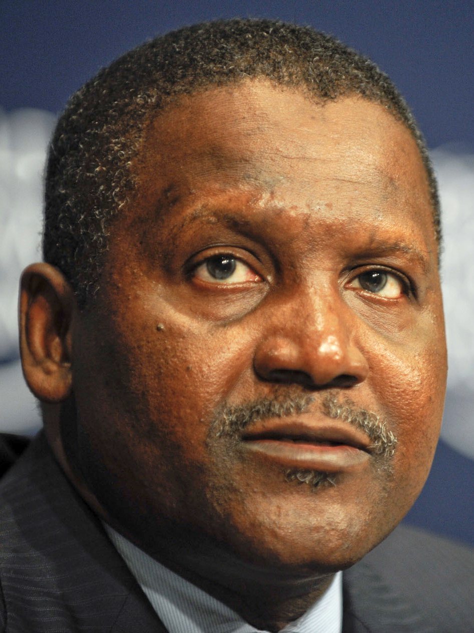 Portrait of Aliko Dangote, founder of the Dangote Group, at the World Economic Forum on Africa 2011.